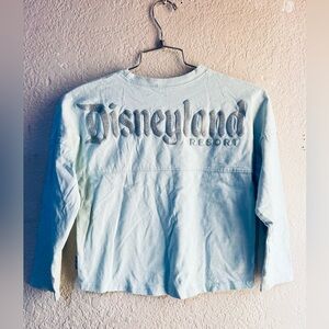 Disneyland Spirit Jersey Glitter Arendelle Aqua Youth size L
